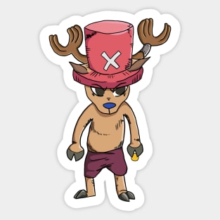 tony tony chopper Sticker